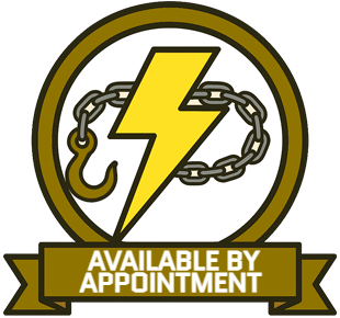 Available By Appointment Badge